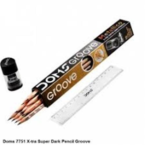 DOMS GROOVE METALLICO PENCILS-10